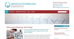 Desktop Screenshot of modulustechnology.com